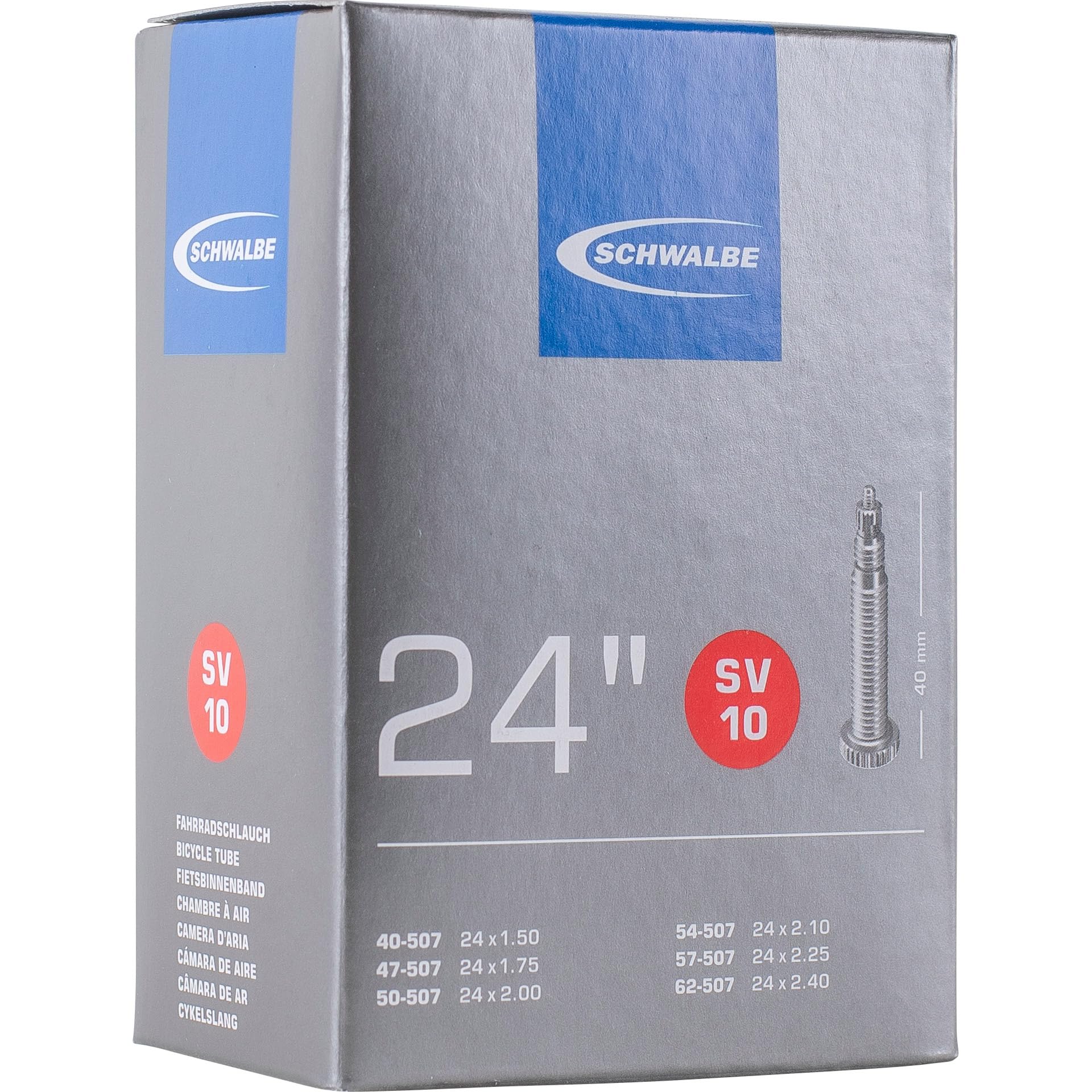 Schwalbe SV10 40/62-507 IB 60mm Fahrradschlauch