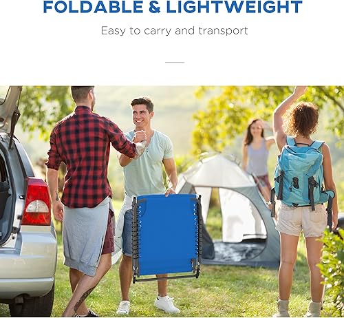 Miniatura 7 de Outsunny Silla Tumbona Plegable, Silla de Bronceado para Patio, Tumbona para Exteriores con Respaldo Reclinable de 4 Posiciones, Asiento de Malla