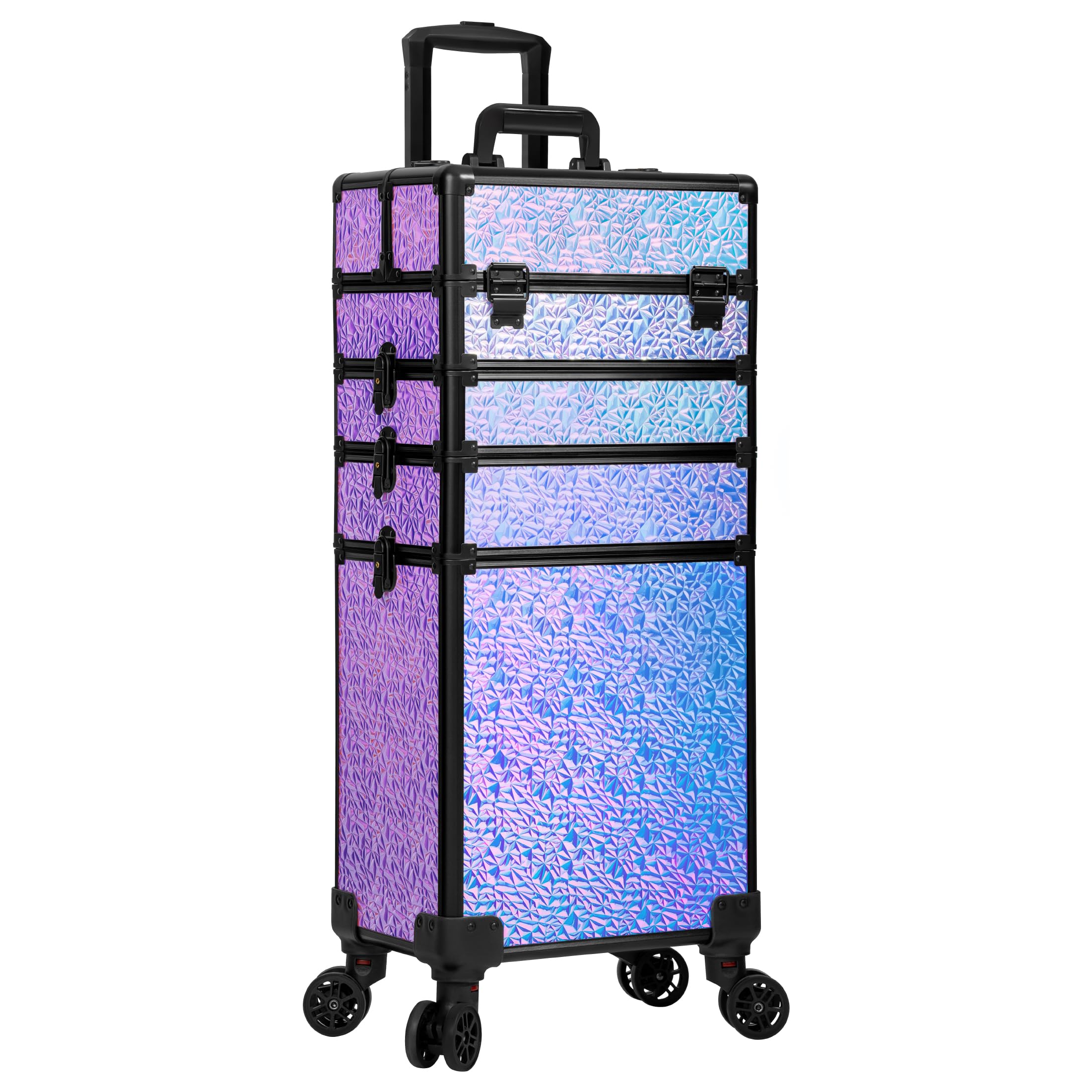 Rolling Makeup Case with Lid