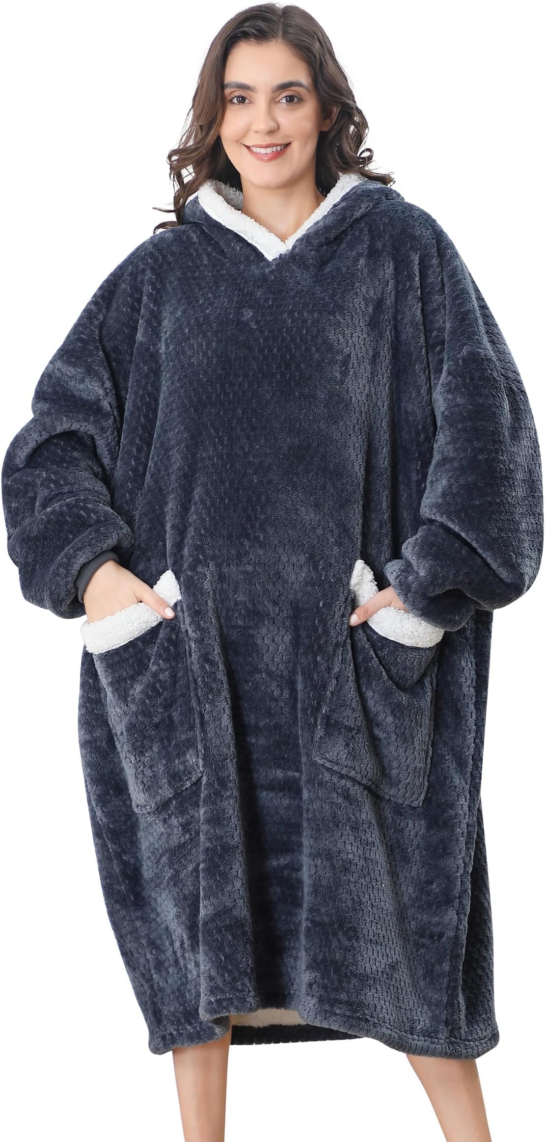 Kpblis Sweat à Capuche Pour Femme Et Homme, Couverture Confortable Avec