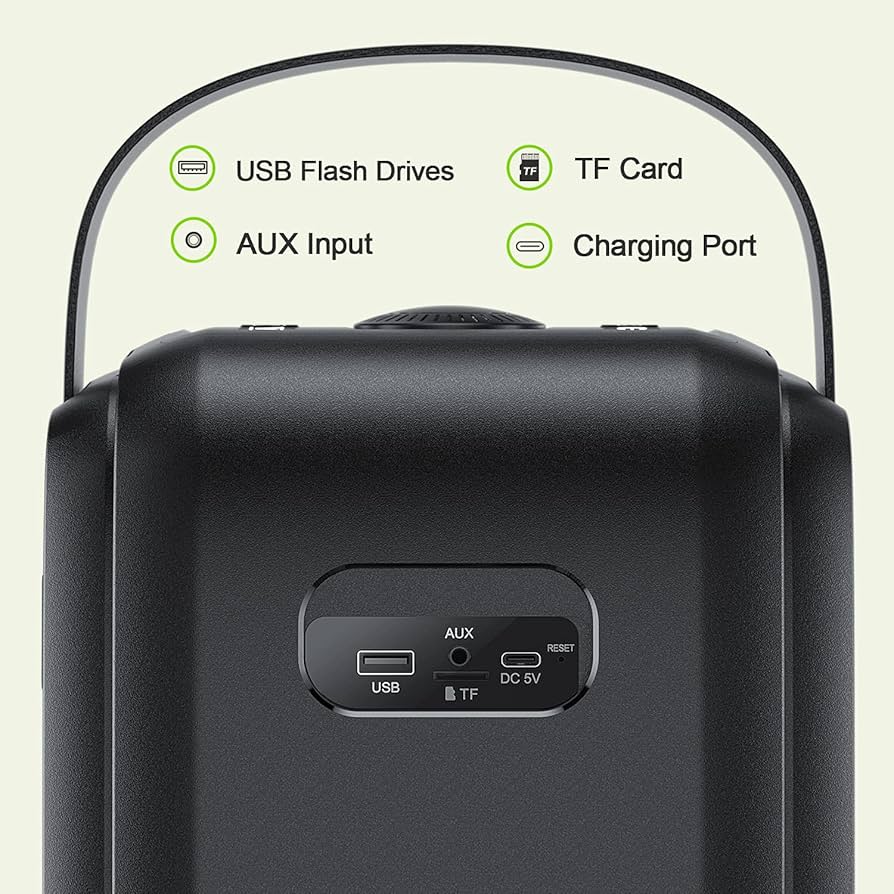 Amazon.com: W-KING 80W Bluetooth Speaker Loud, Super Rich