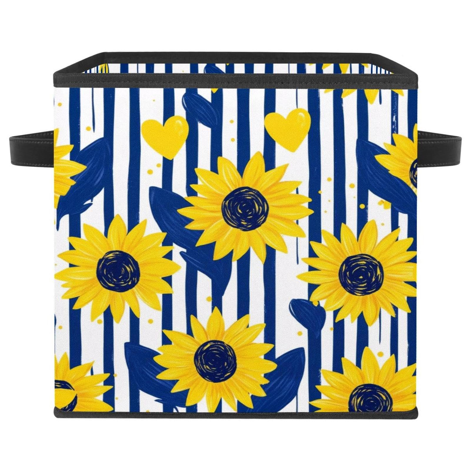 Organiser les vêtements facilement avec ce panier tournesol