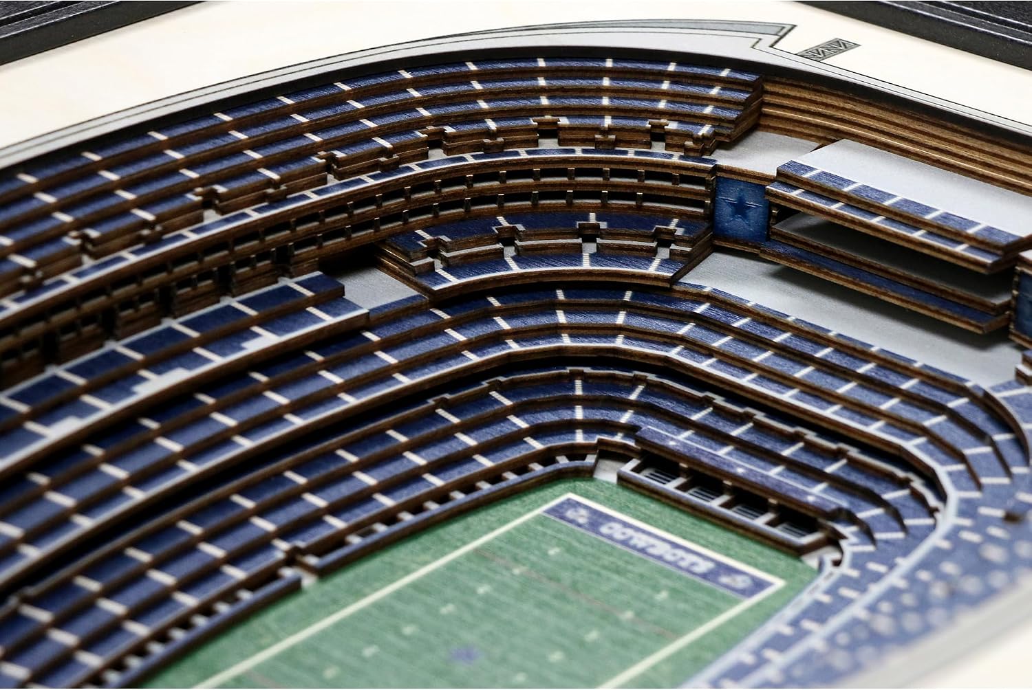 YouTheFan NFL 25-Layer StadiumView Wall Art