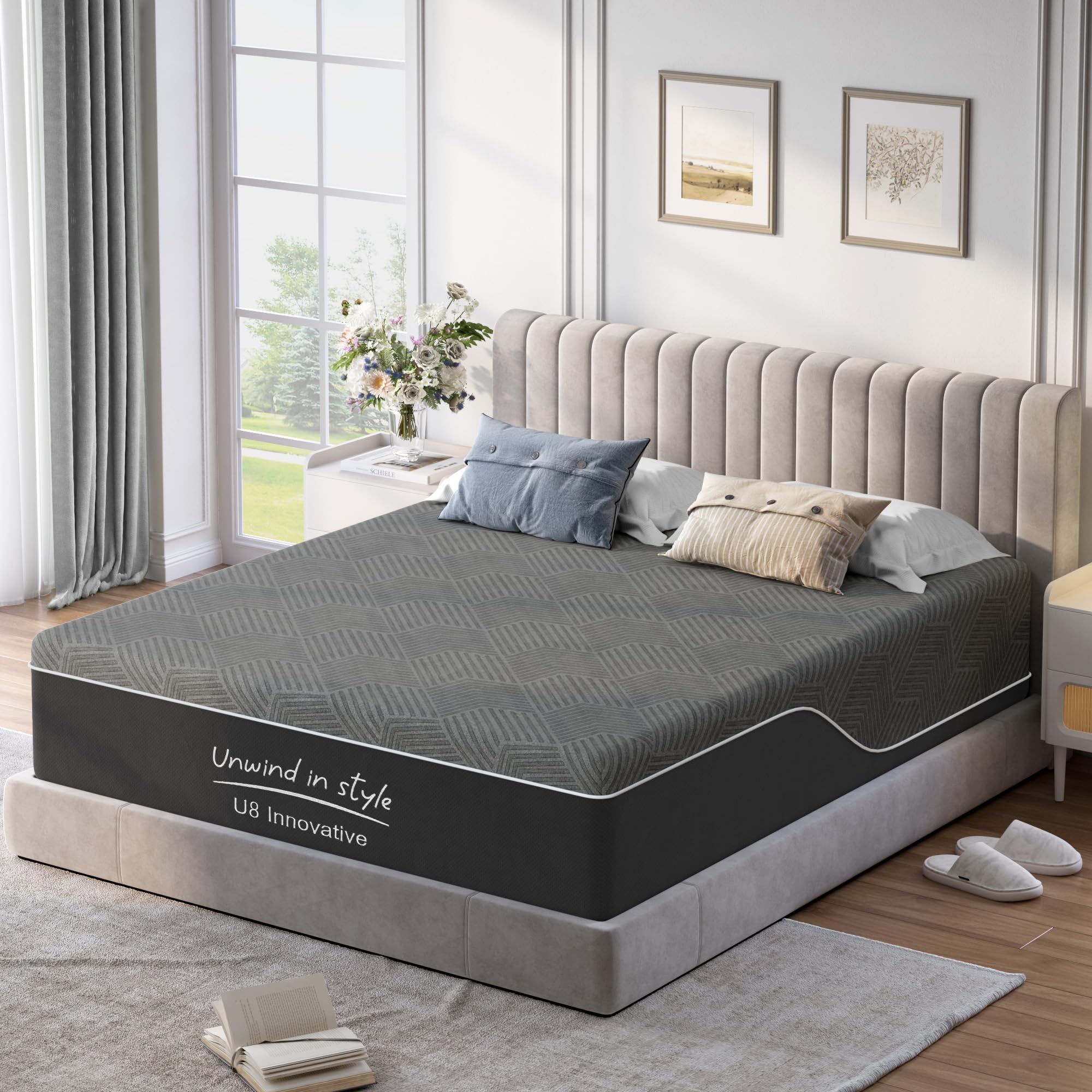 SogesSleep Green Tea 12-Inch Memory Foam Mattress