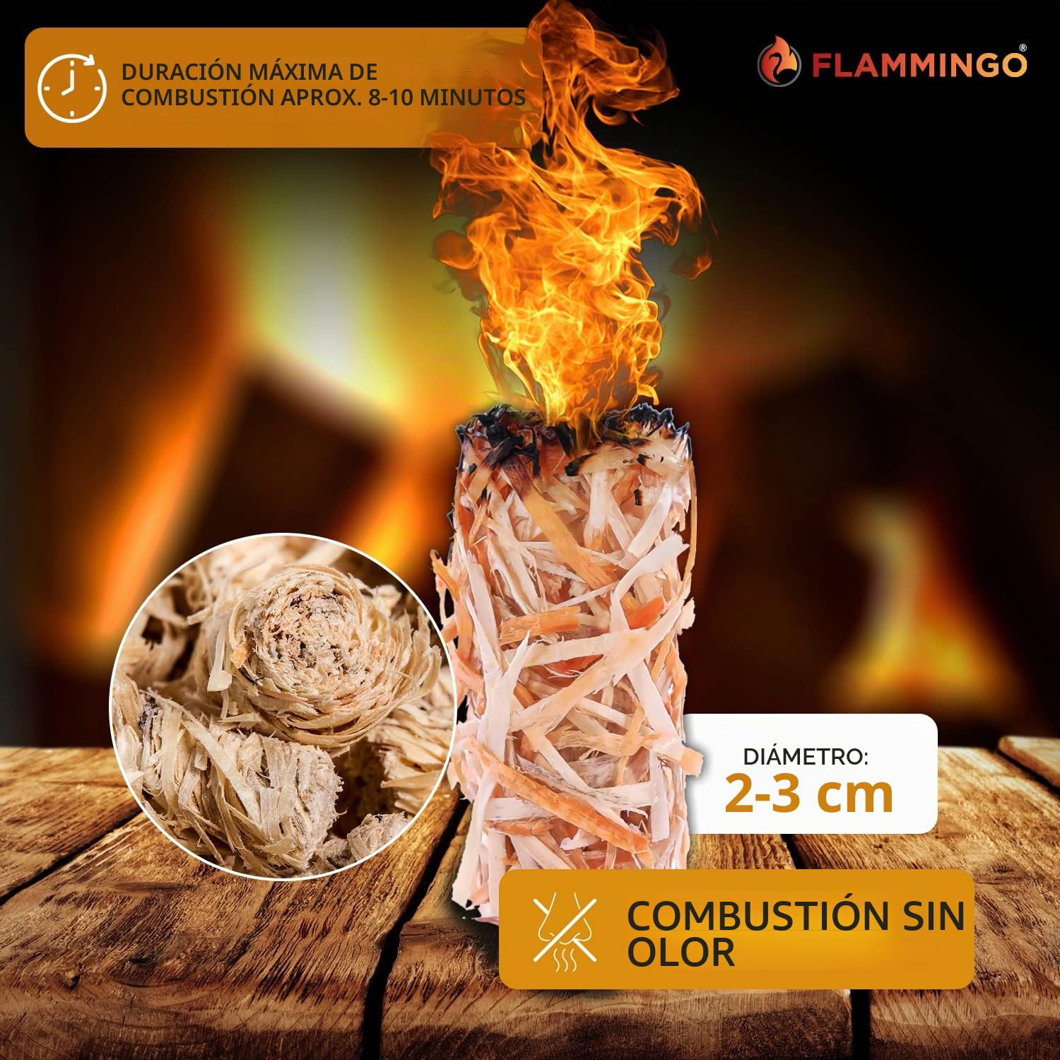 10 kg Encendedor de lana de madera, encendedor verde, encendedor de fuego.