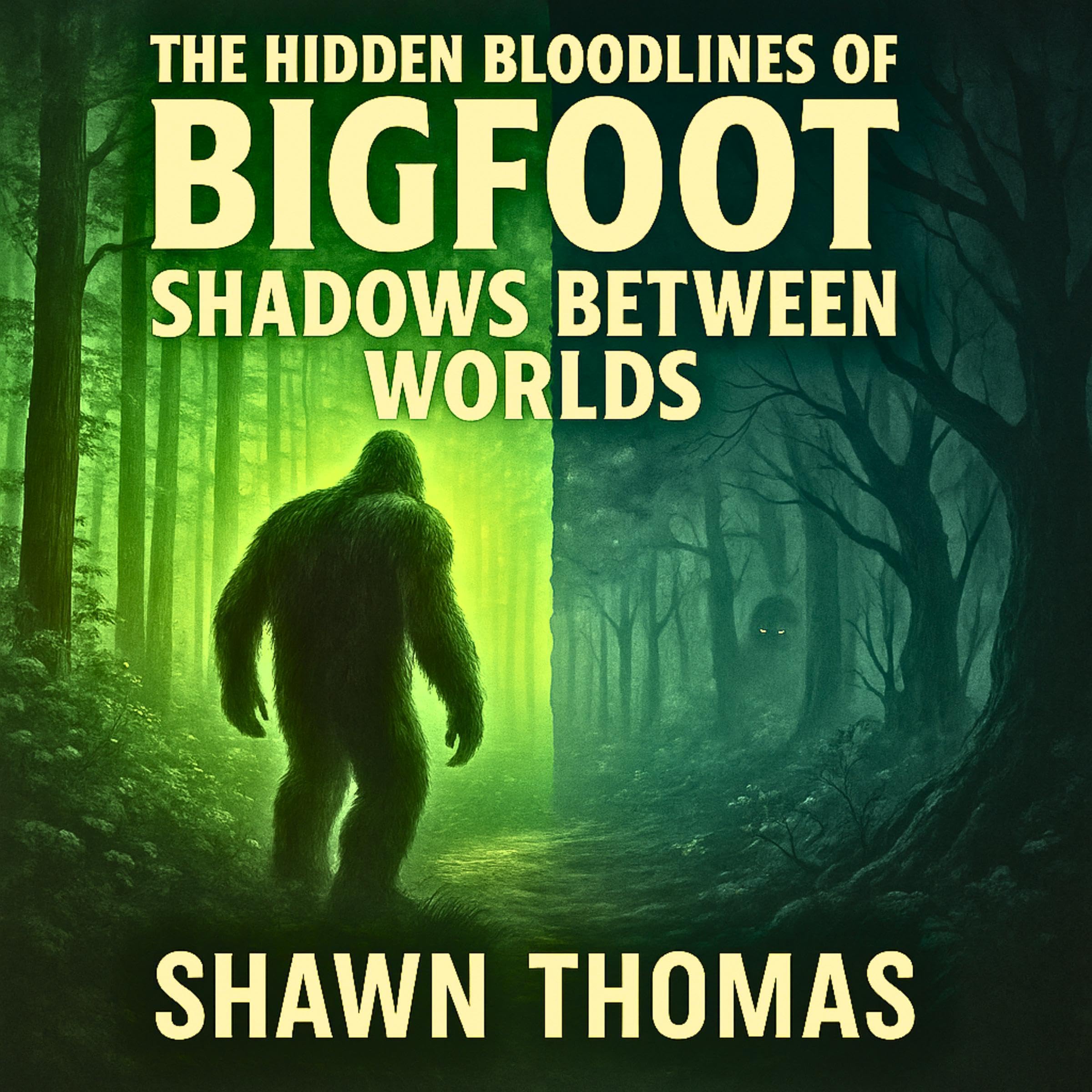 Cover art for The Hidden Bloodlines of Bigfoot: Shadows Between Worlds