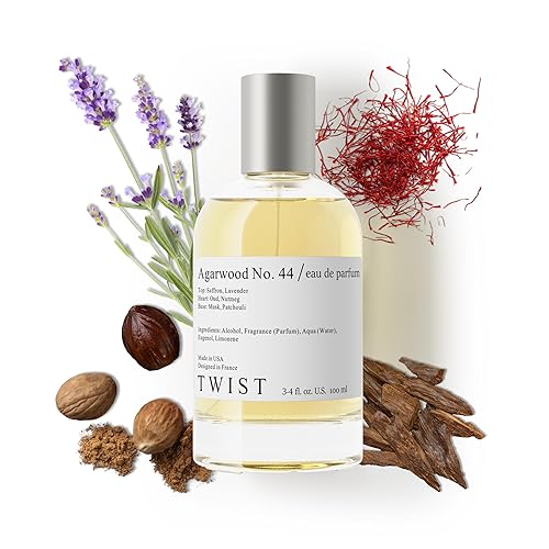 Twist Agarwood No. 44 Inspired by Oud For Greatness, perfume de larga duración para mujeres y hombres, EDP, 3.4 onzas líquidas