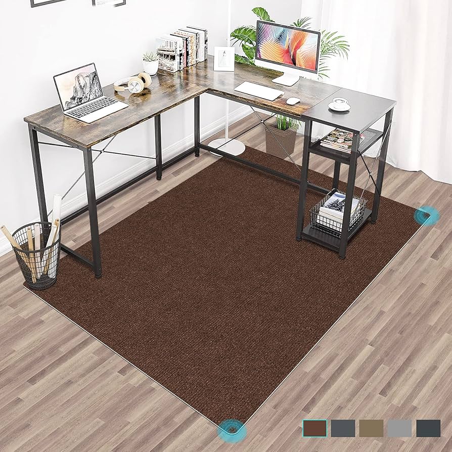 チェアマット 140cm カーペット 床保護マットデスク100 ゲーミング Amazon.co.jp: チェアマット カーペット 床保護マットデスク下