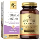 Cellulite Fighter Skin Vitamin and Mineral Supplement, Support Smooth Skin with French Melon Concentrate, Hyaluronic Acid and Vitamin C Supplement, Age-Defying Nutrition for Women, 30 Servings