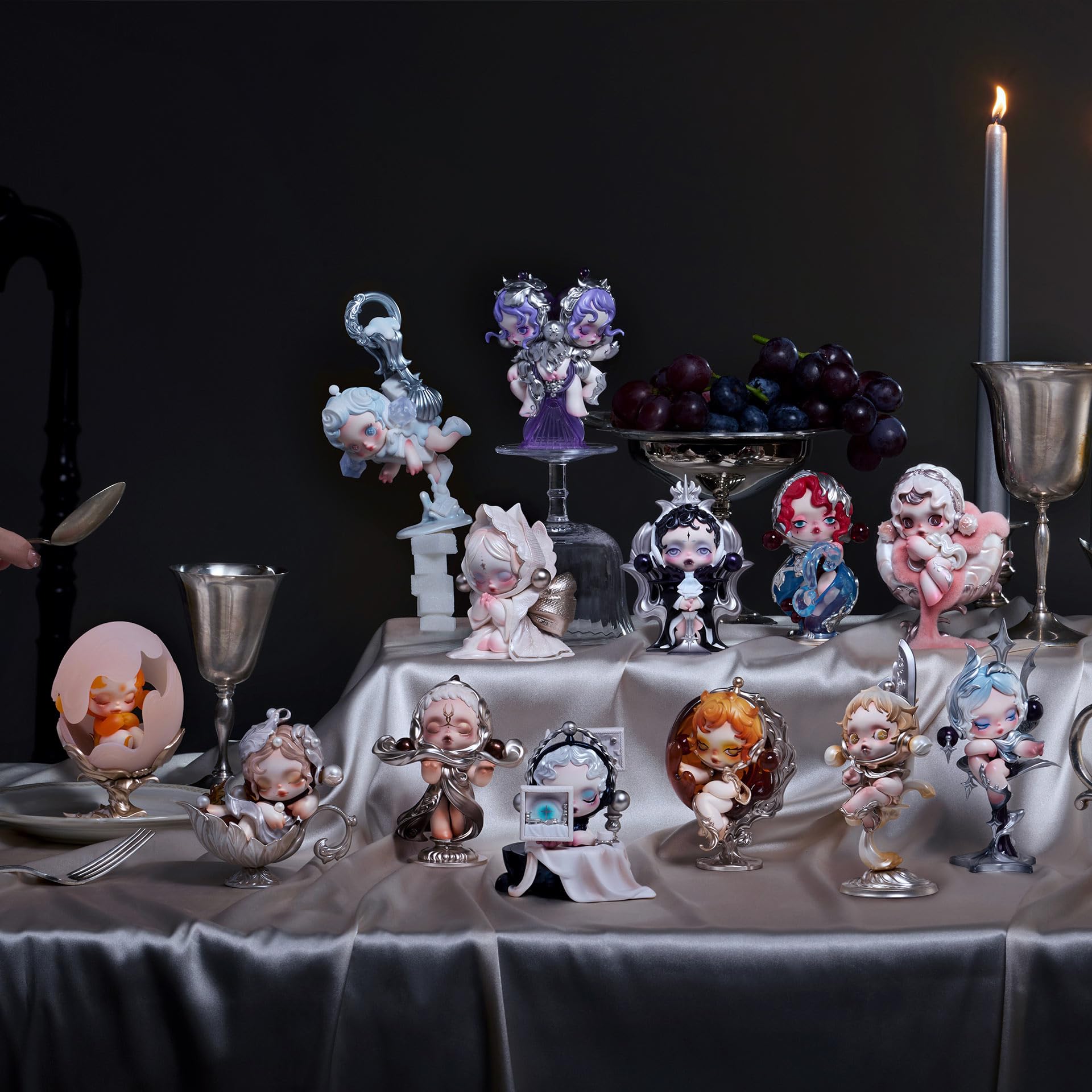 Amazon.com: POP MART SKULLPANDA The Feast Begins Series Blind Box