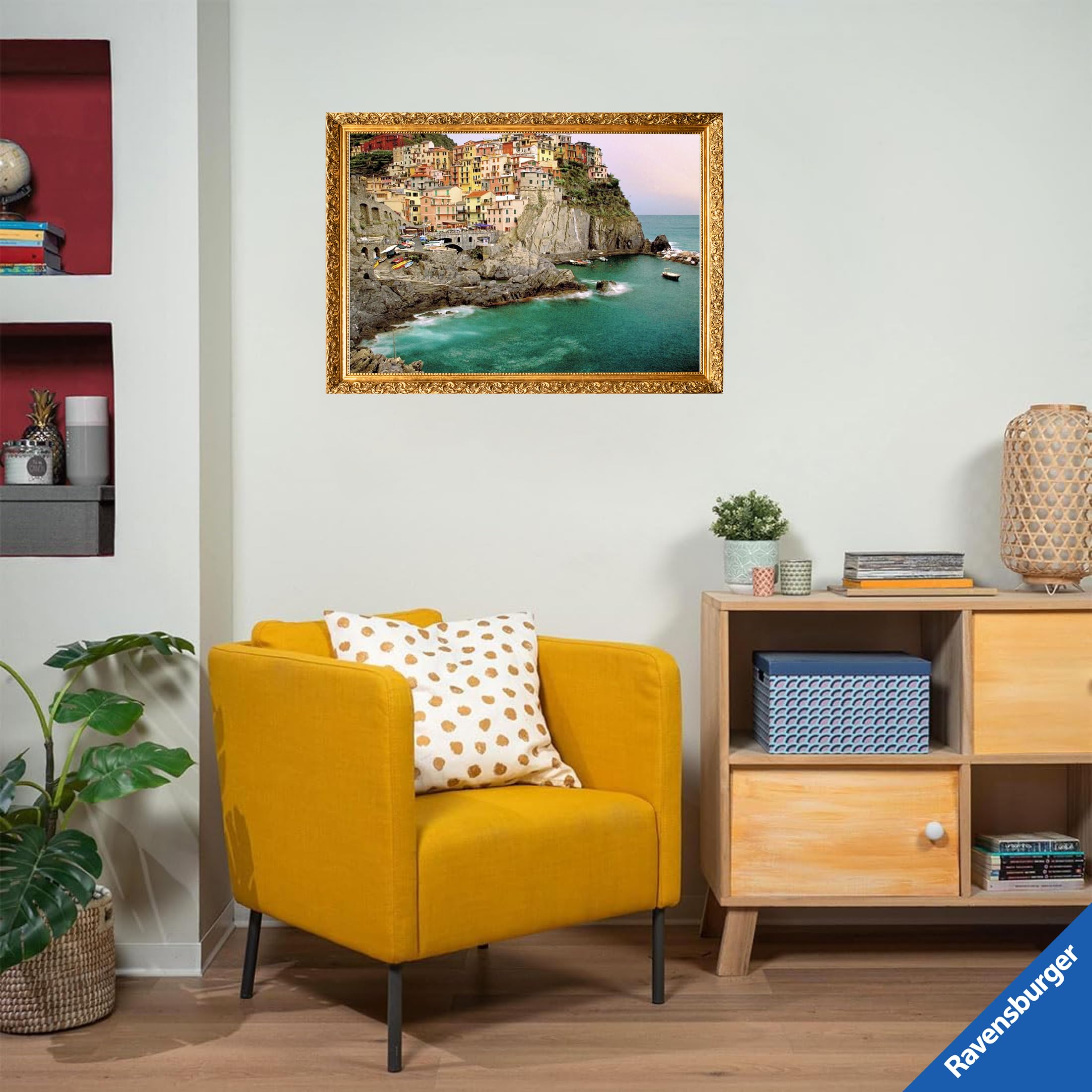 Ravensburger - Puzzle Cinco Tierras | Puzzle 2000 Piezas | Rompecabezas Adultos Y Niños De 14 Años O Más | Regalos para Niños Y Adultos | 2000 Piezas Y Mide 98x75cm