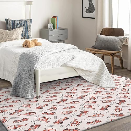 Miniatura 9 de Alfombra de rana para niños, alfombra de 2 x 3, bonita alfombra de área de dibujos animados para niños y niñas, decoración de dormitorio y