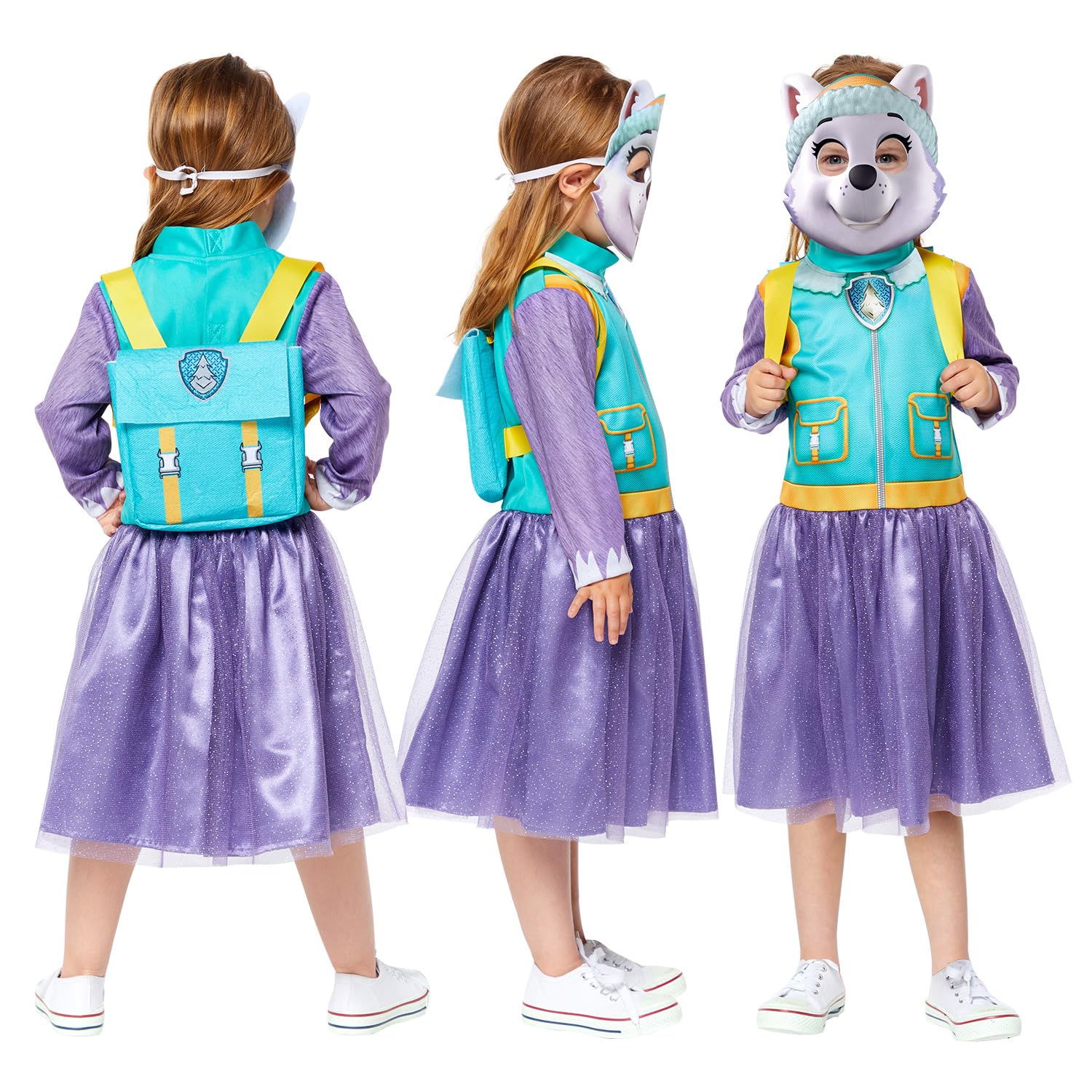 amscan Disfraz oficial de Paw Patrol Everest para niñas