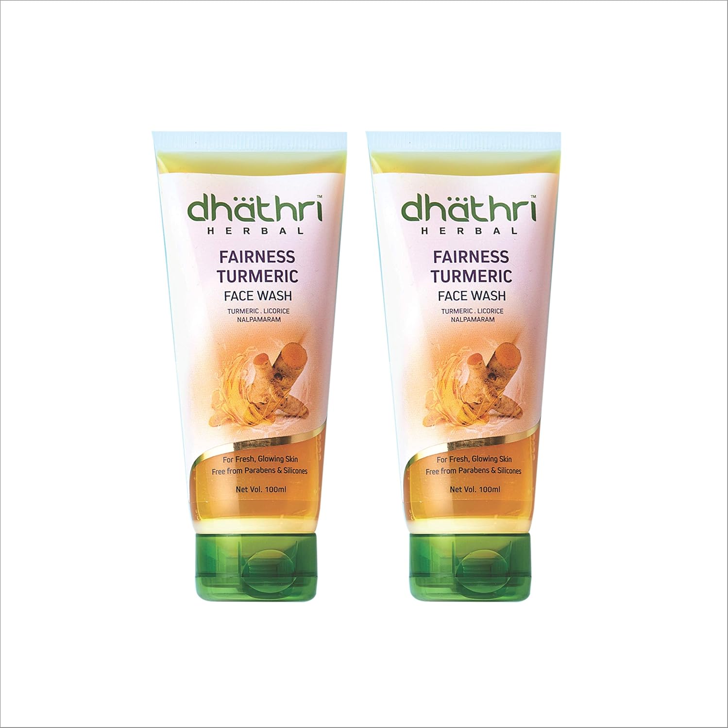 Dhathri Dhathri Fairness Turmeric Face Wash 100 Ml, 100 g Amazon.in