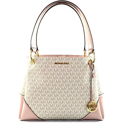 Michael Kors Women's Nicole Large Shoulder Bag Tote Purse Handbag (Blossom Multi)