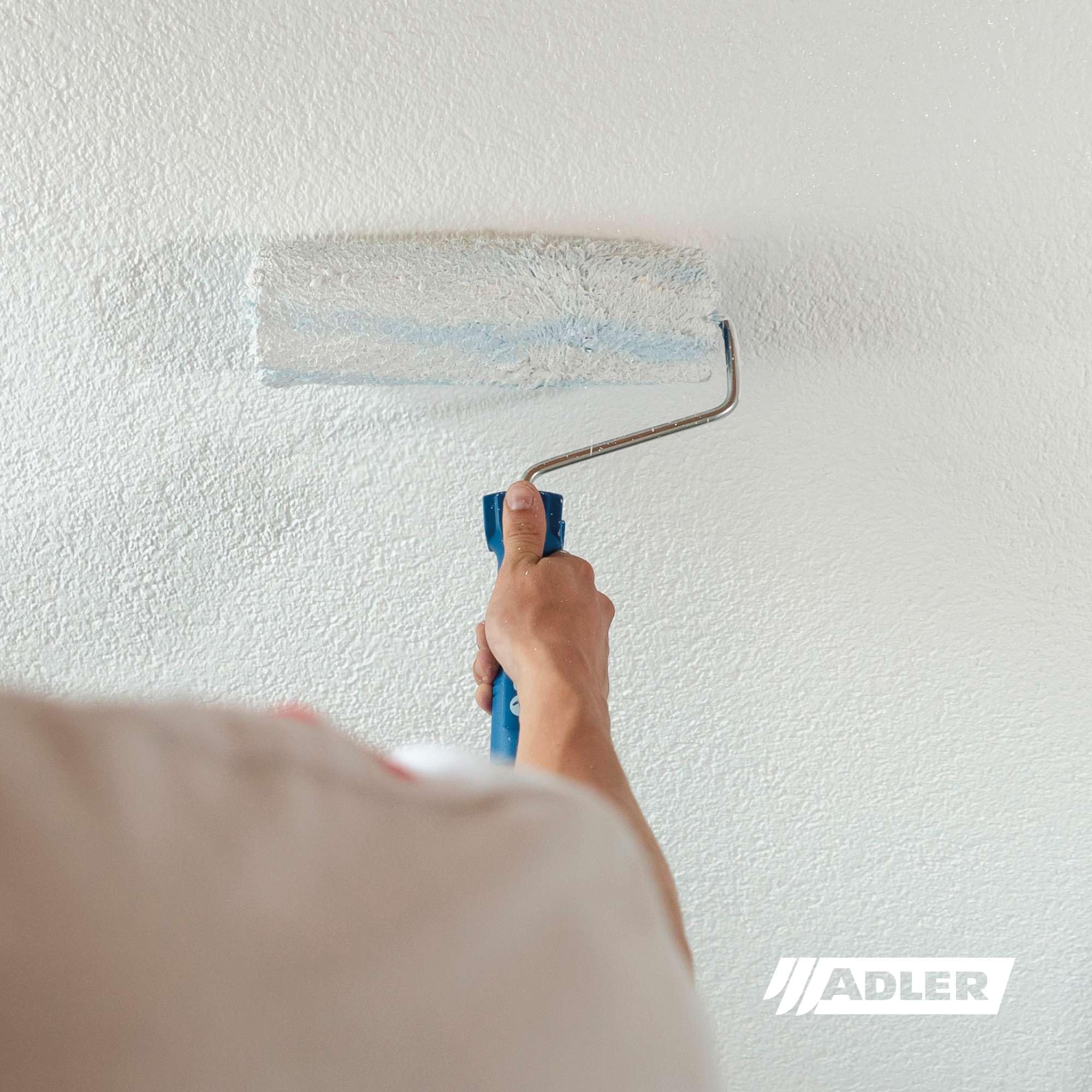 ADLER Aviva Strong-Weiß Latexfarbe für beanspruchte Flächen, Weiß 1 l