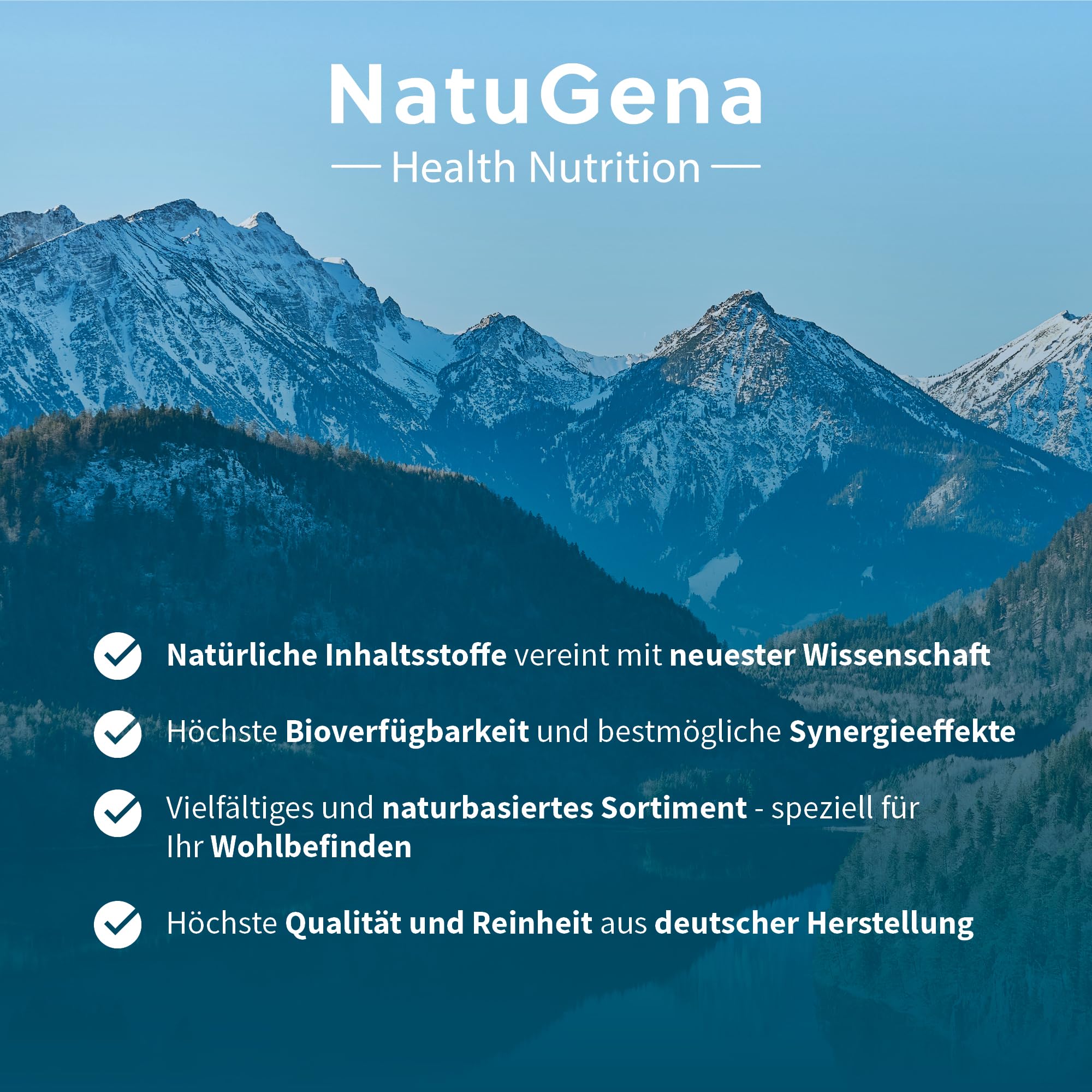 NatuGena SpektrA-Z, Multivitamine von A-Z, umfangreiches Spektrum an bioaktiven Vitaminen und Mineralstoffen, 360 Kapseln (3 Monats Packung)