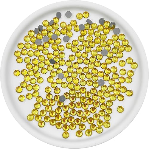 9000 diamantes de imitación termoadhesivos a granel, diamantes de imitación AB transparentes para manualidades, ropa, decoración de bricolaje, SS6,