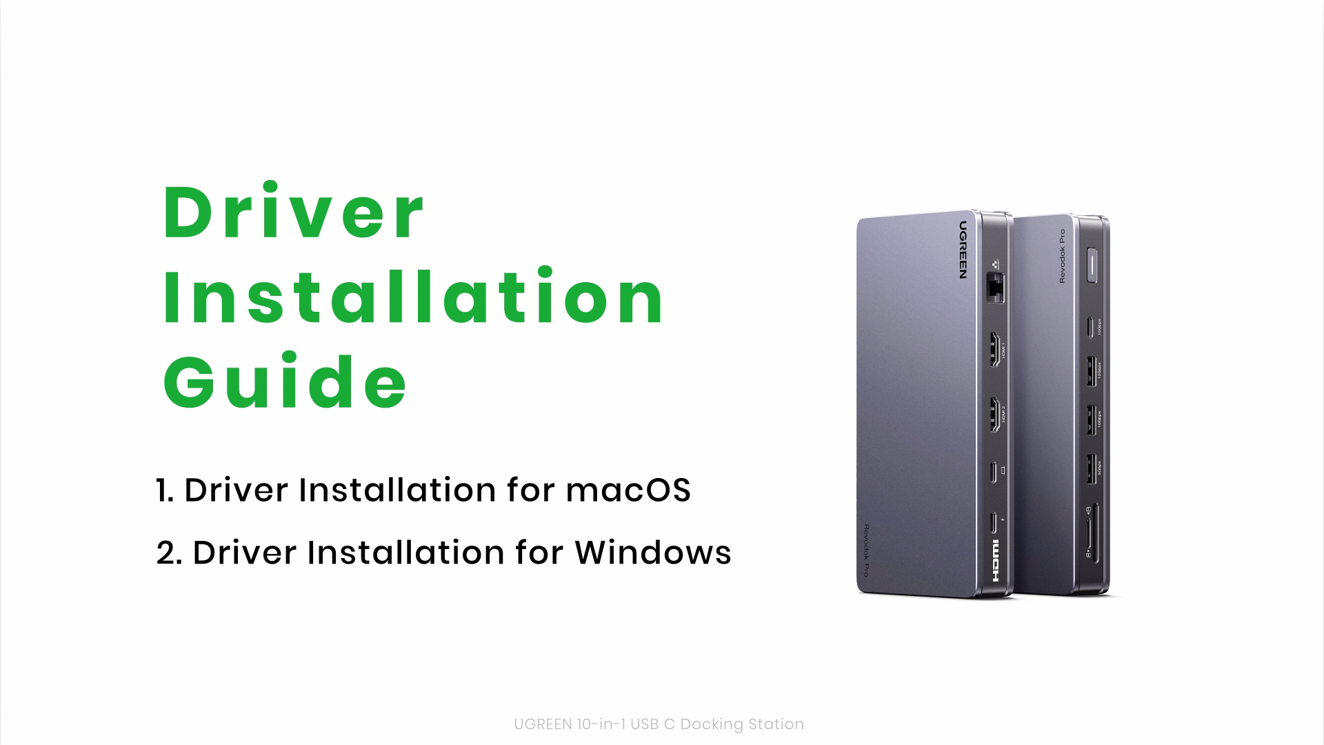 廃盤品 UGREEN Revodok Pro 2101 ドッキングステーション Amazon | UGREEN 7 in 1 Revodok Pro USB C ドッキング