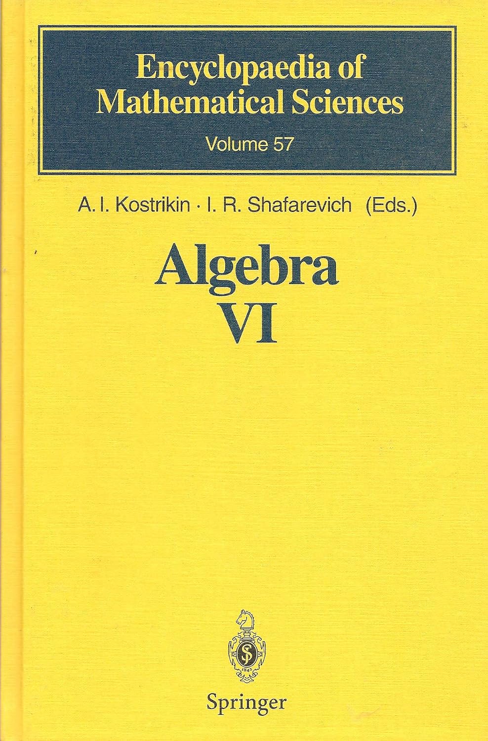 Algebra VI: Combinatorial and Asymptotic Methods of Algebra: Non ...