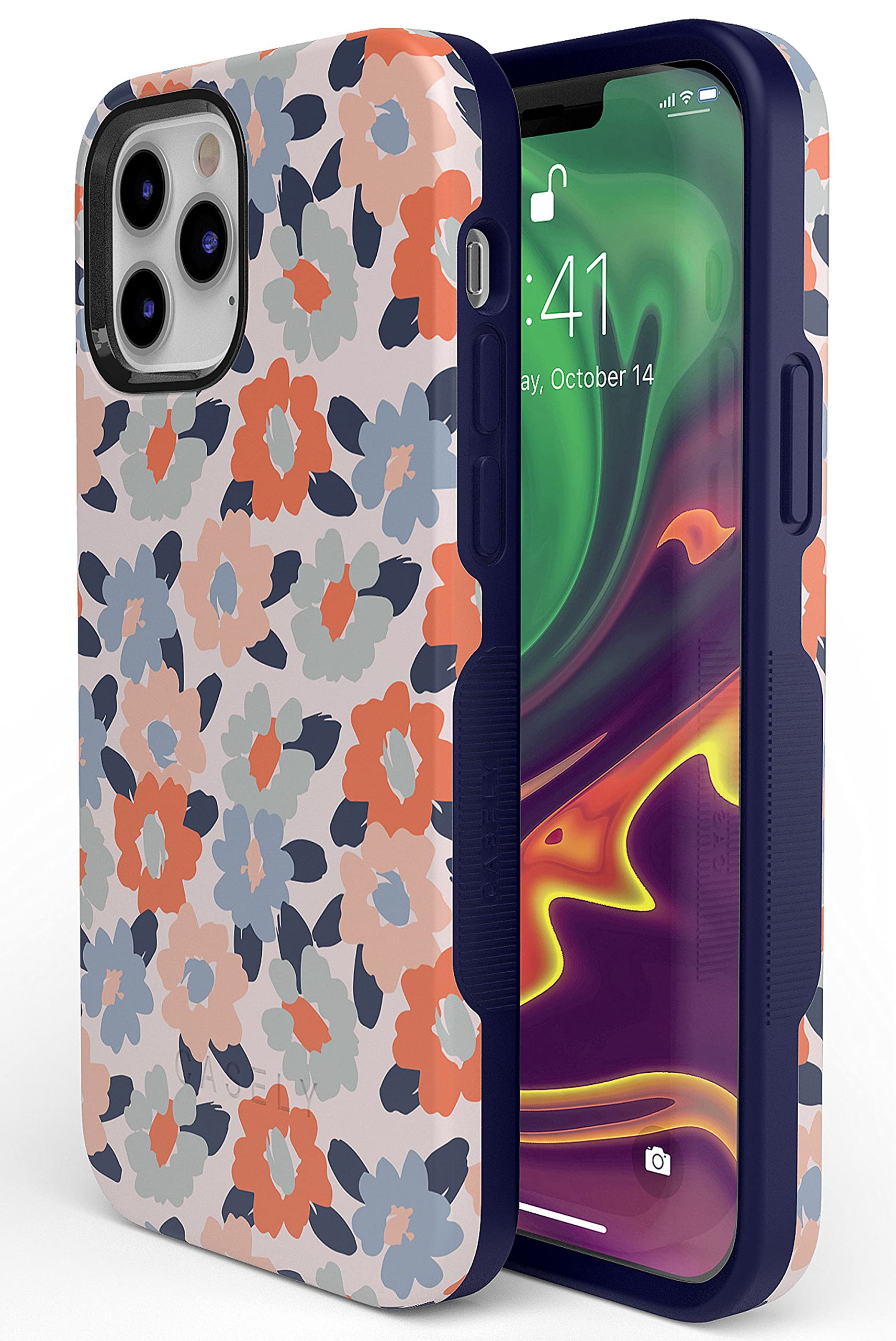 iPhoneケース iPhone 11 pro flower hard case llic Amazon.com: Casely iPhone 11 Pro Max Floral Case | Off