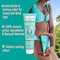 Vista 2 de Puressentiel Circulation Moisturizing Cooling Cream - 100% Pure And Natural Oils - Alcohol Free - Supports Circulation - Provides Instant, Lasting