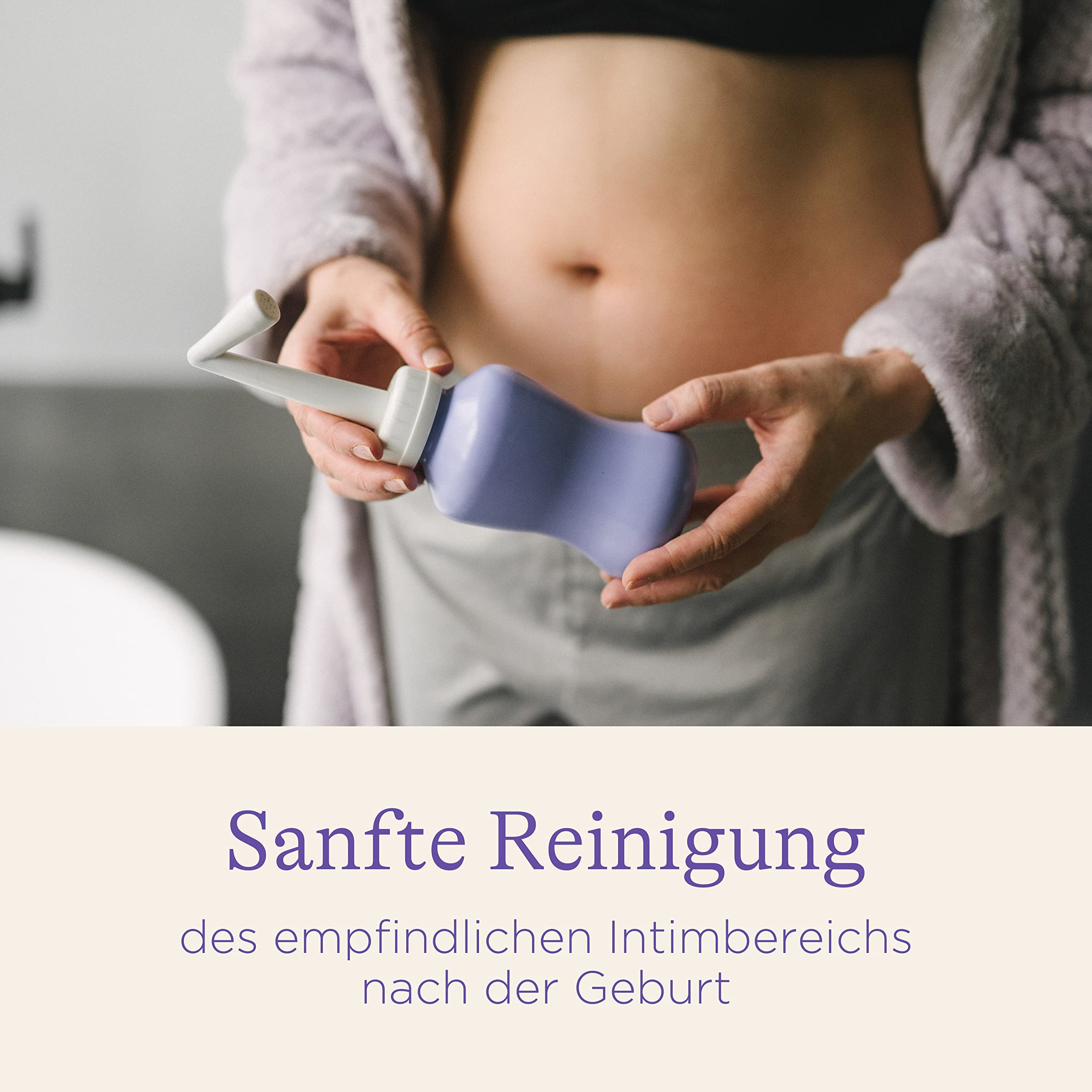 wasserdichte Betteinlage 70x100cm, Matratzenschutz & Lansinoh Intim-Dusche - sanfte und hygienische Reinigung, 360 ml