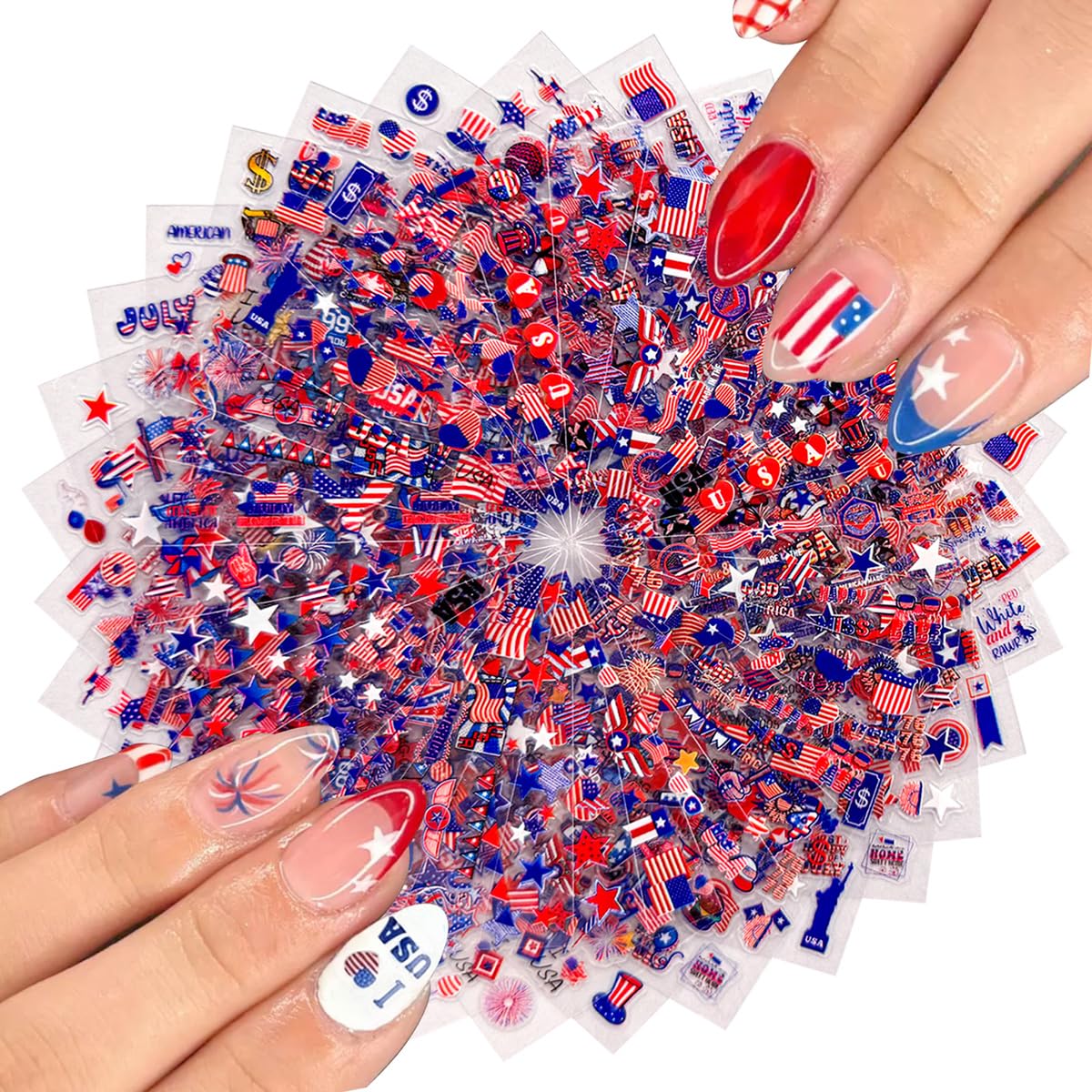 Halloween Nail Stickers - 30 Sheets for Spooky Nails -17