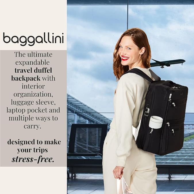 Baggallini Modern Convertible Travel Backpack