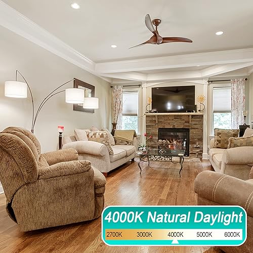 Miniatura 18 de Paquete de 4 bombillas de luz diurna para baño, equivalente a 60 vatios, base mediana E26, bombillas LED G25 para tocador de baño, bombilla redonda