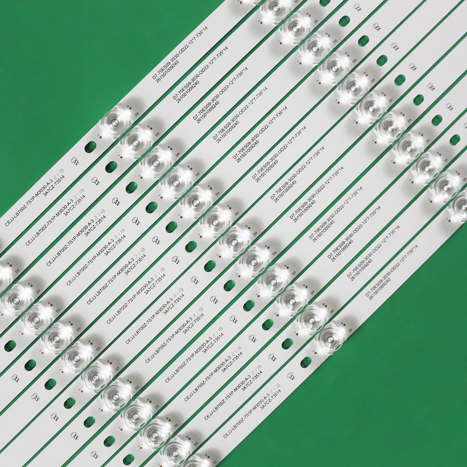 Rétro-éclairage LED pour téléviseur, 12 pièces, 996592001044, 70PUS6504/12, 70PUS6724/12, 70PUS7855/12, 70PUS6504, 70PUS6724, 70PUS7855, 70PUS7505/12, 70PUS7805/12