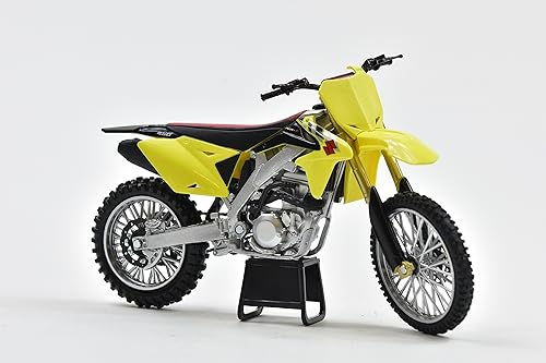 Miniatura 5 de New-Ray 1/12 Suzuki RM-Z450 2014 Suzuki Motocross/Bicicleta todoterreno, amarillo, (57643)
