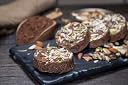 Bhagat's Heera Sweets Sonroll Chocolate Flavoured | Son Roll Box 500 gram Original Delicious Son Roll With Almonds And Pistachio Garnished | Preservatives Free (Pack Of 2) gallery image