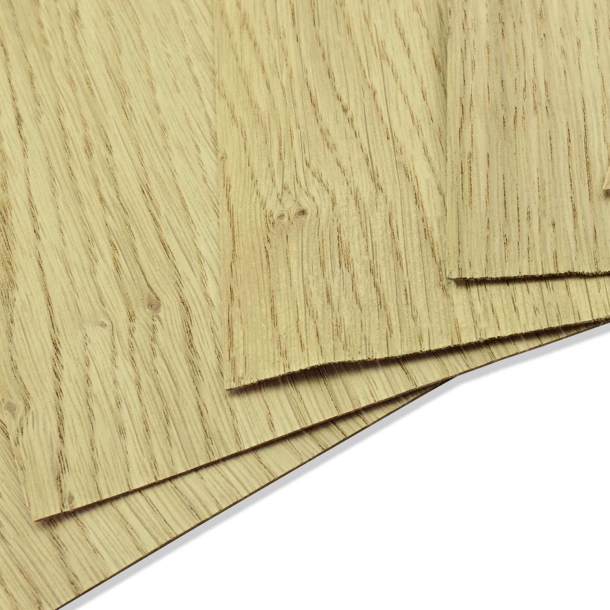 Mprofi MT® 30-32 Stück | Furniere Eiche | Furnierholz | Bastelholz Platten | Furnier Zum Aufbügeln | Furnierstreifen für DIY | Holzfurnier Echtholz Perfekt für Bastelholz, Modellbau, Kreativ FH/30-32
