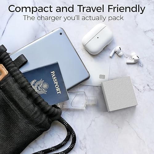 Miniatura 4 de Cargador inalámbrico magnético 3 en 1 (blanco)