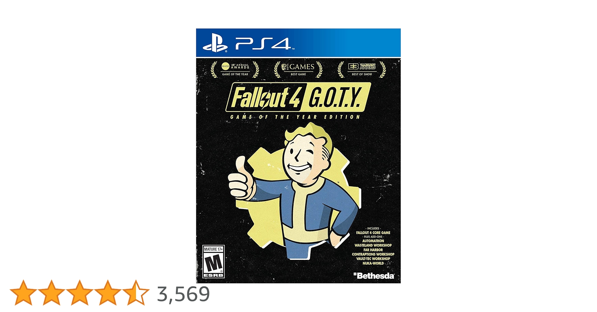 Fallout 4 (PS4) (輸入版) Amazon.co.jp: Fallout 4 Game of the Year Edition (輸入版