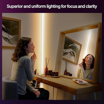 Philips Hue OmniGlow Micro LED Strip Light, 9.8ft, 1-Pack