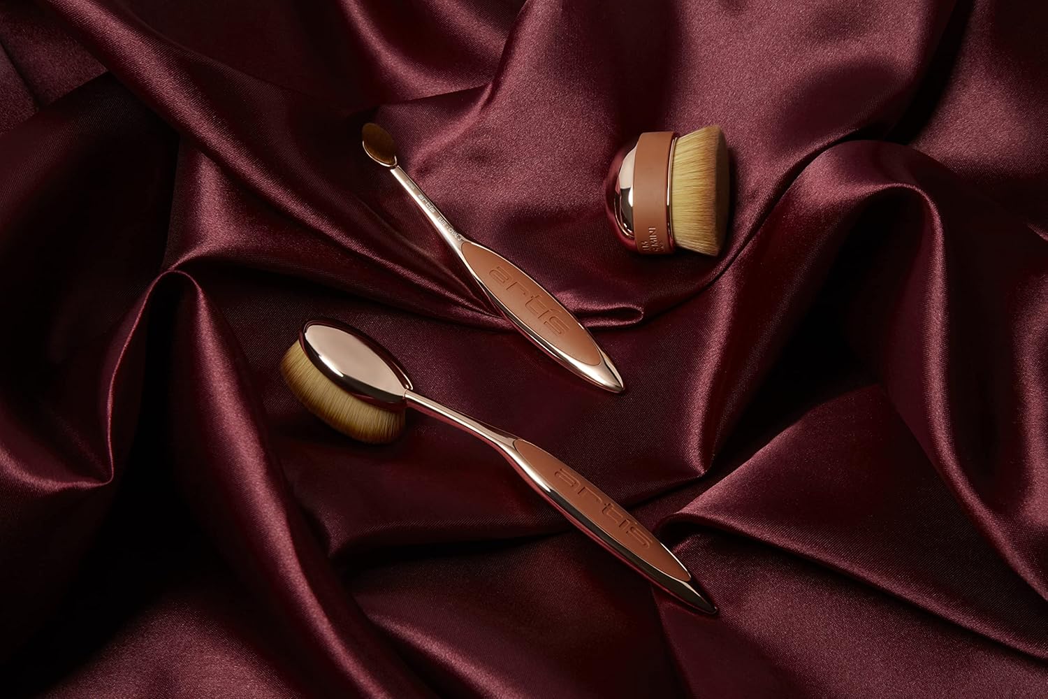 Artis Elite Palm Brush Mini - Rose Gold, 1 Pc Makeup Brush - Image 4