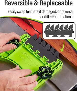 BOW Products EVA Featherboard for Table Saws, Router Tables & Band Saws