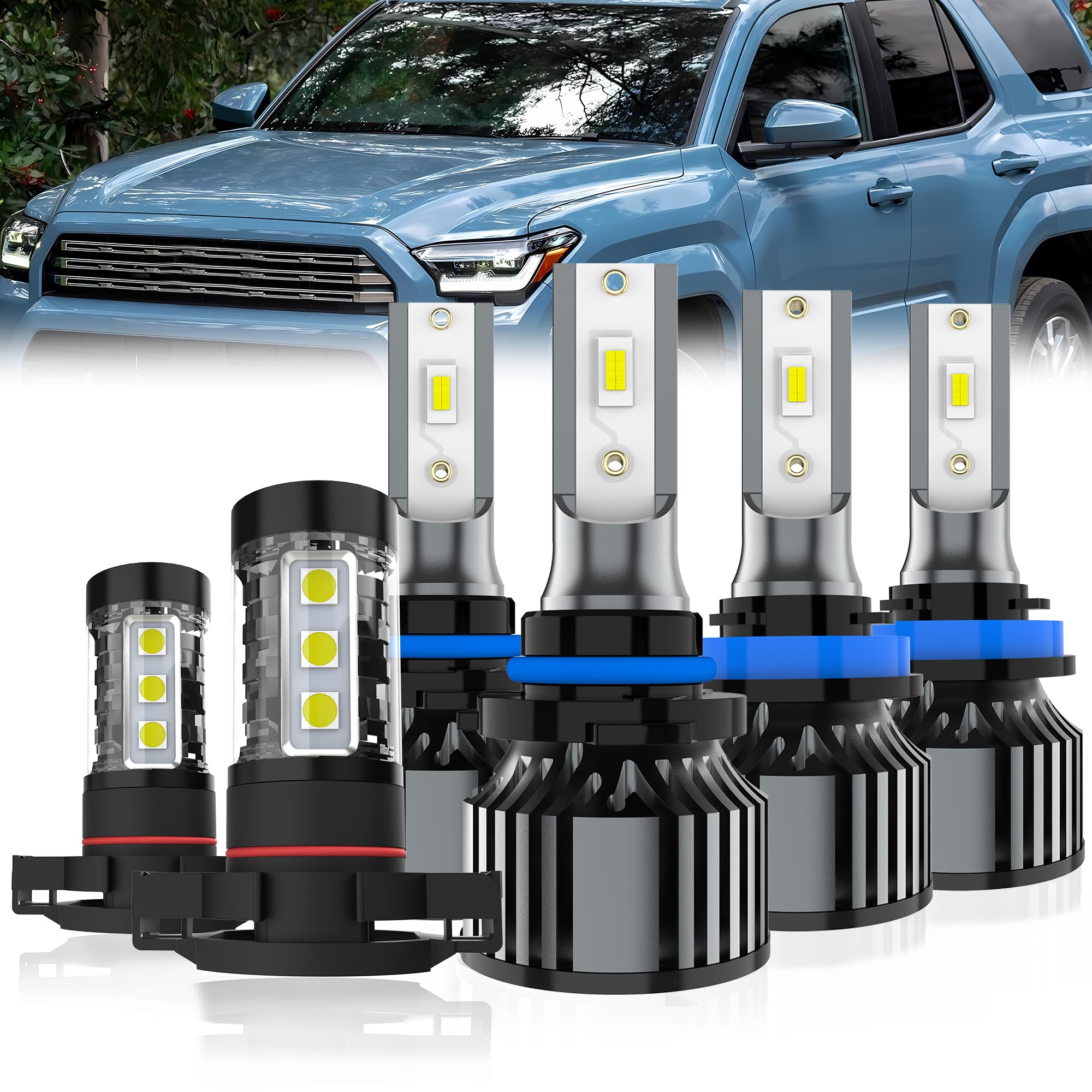 TTDBDAN Led Headlights Fit for Toyota 4Runner 2014-2021 Headlight