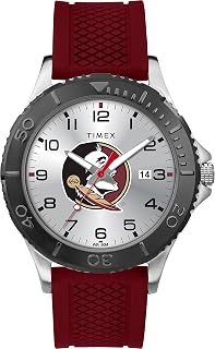 Timex Tribute Men's Collegiate Gamer 42mm Watch – Georgia Bulldogs with Black Silicone Strap