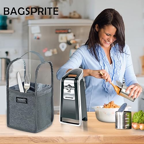 Miniatura 7 de BAGSRPITE - Cubierta para abrelatas, cubiertas de latas compatibles con el abrelatas eléctrico Hamilton Beach para cocina y Cuisinart CCO-50BKN,