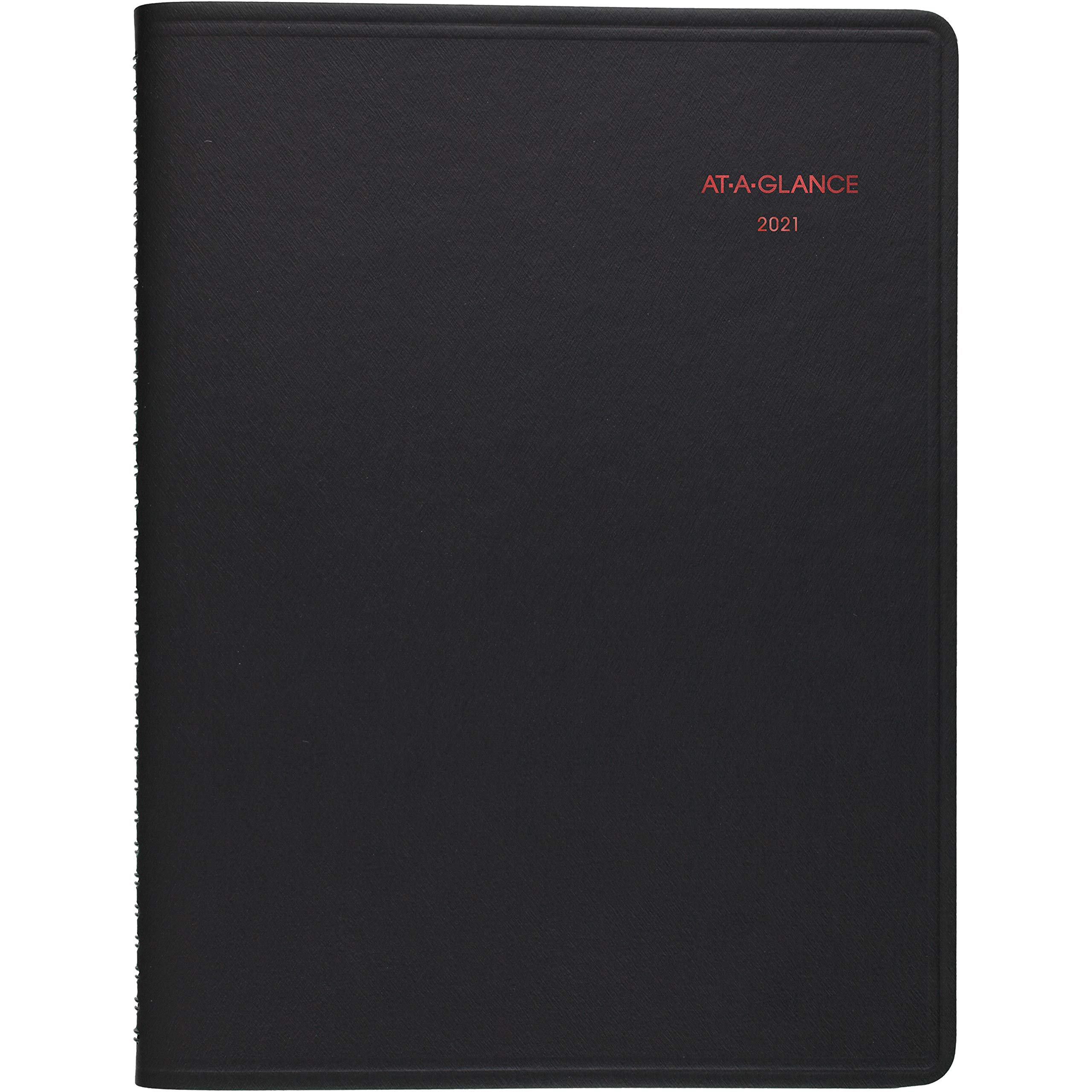 Contemporary Weekly/Monthly Planner, Column, 8 1/4 X 10 7/8, Graphite Cover, 2017 - Short And Simple Supplies