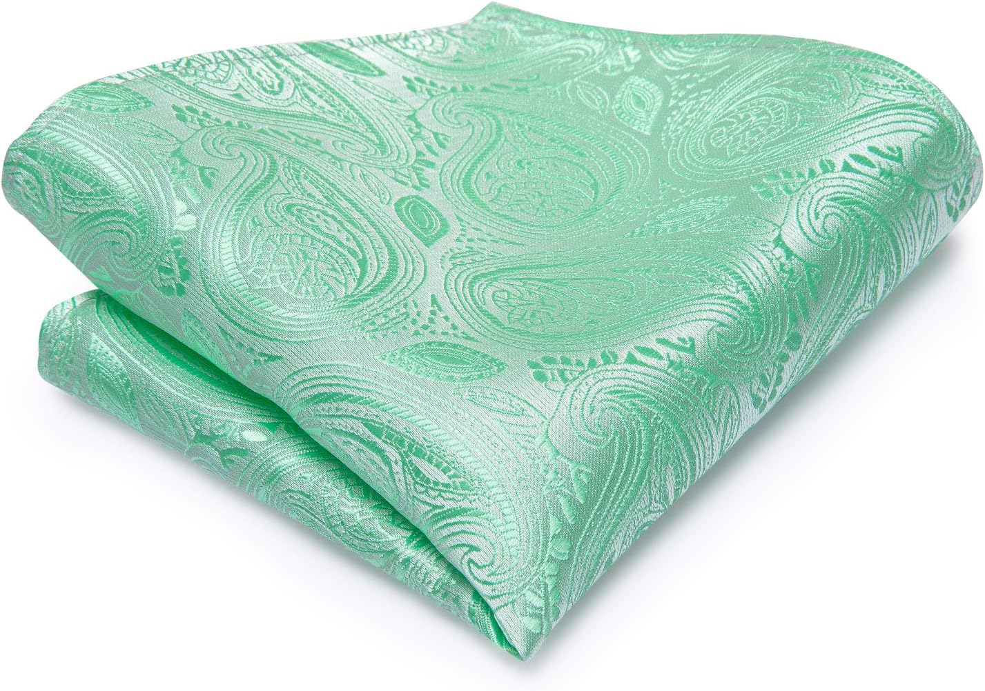 Hi-Tie Men 63inches Tie Set Extra Long Necktie Paisley Tie Pocket Suqare Cufflinks Big and Tall Men Tie - Image 5