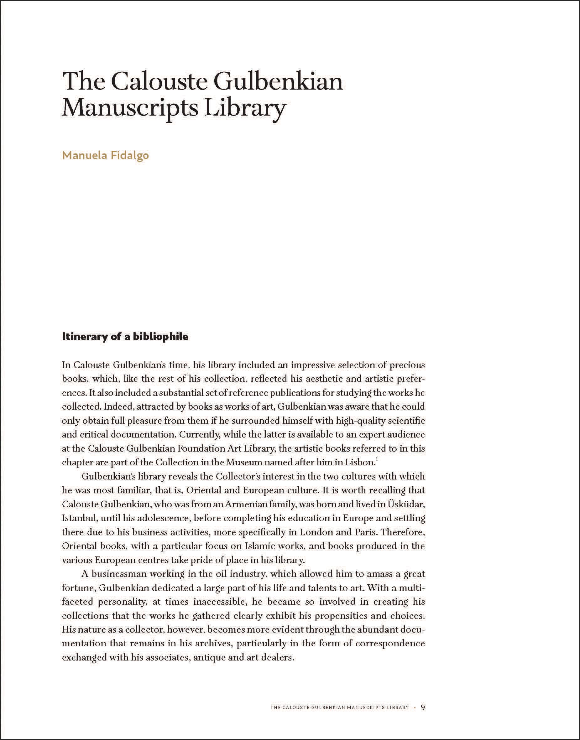 European Illuminated Manuscripts in the Calouste Gulbenkian Collection /anglais