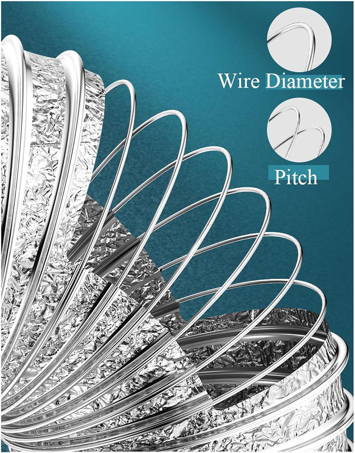 Tuyau flexible en aluminium