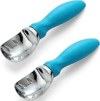 Vista 38 de Spring Chef - Cuchara de helado de metal resistente - Cuchara de helado apta para lavavajillas - Pala de helado comercial - Utensilios de cocina