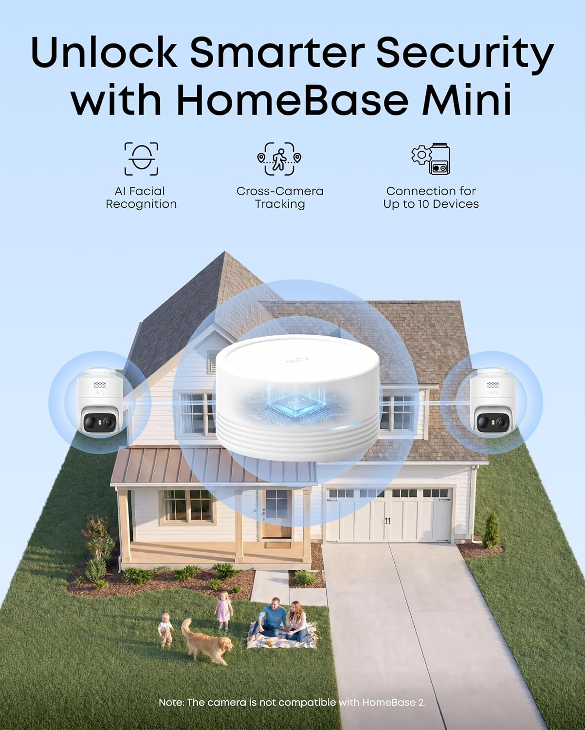 Cam C37, Solar Cameras Wireless Outdoor,2K Resolution | 360° Pan & Tilt AI Tracking, Human/Pet/Vehicle Detection, Flexible Solar Panel, Color Night Vision, No Monthly Fee thumbnail
