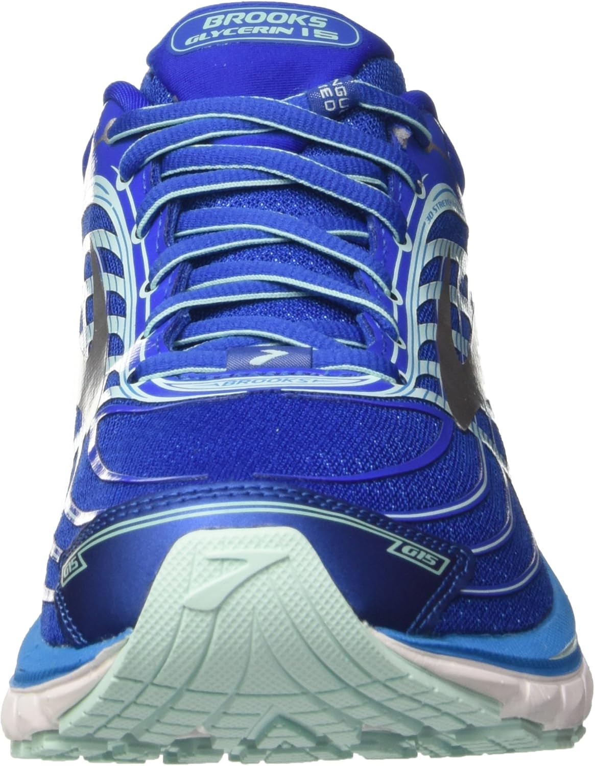 Brooks Women's Glycerin 15 8.5 Blue/Mint/Silver
