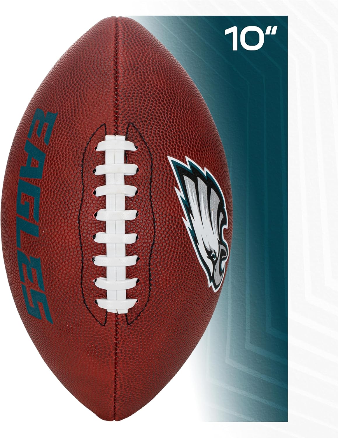 Franklin Sports NFL Football - Youth Junior Size Football for Kids - Official NFL Team Logo + Colors - Fan Shop Ball